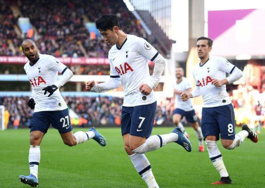  孙兴慜独中两元，热刺主场力克阿斯顿维拉  